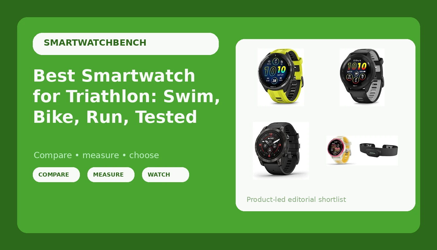 Best Smartwatch for Triathlon: Swim, Bike, Run, Tested - SmartwatchBench review with measurements and honest opinion