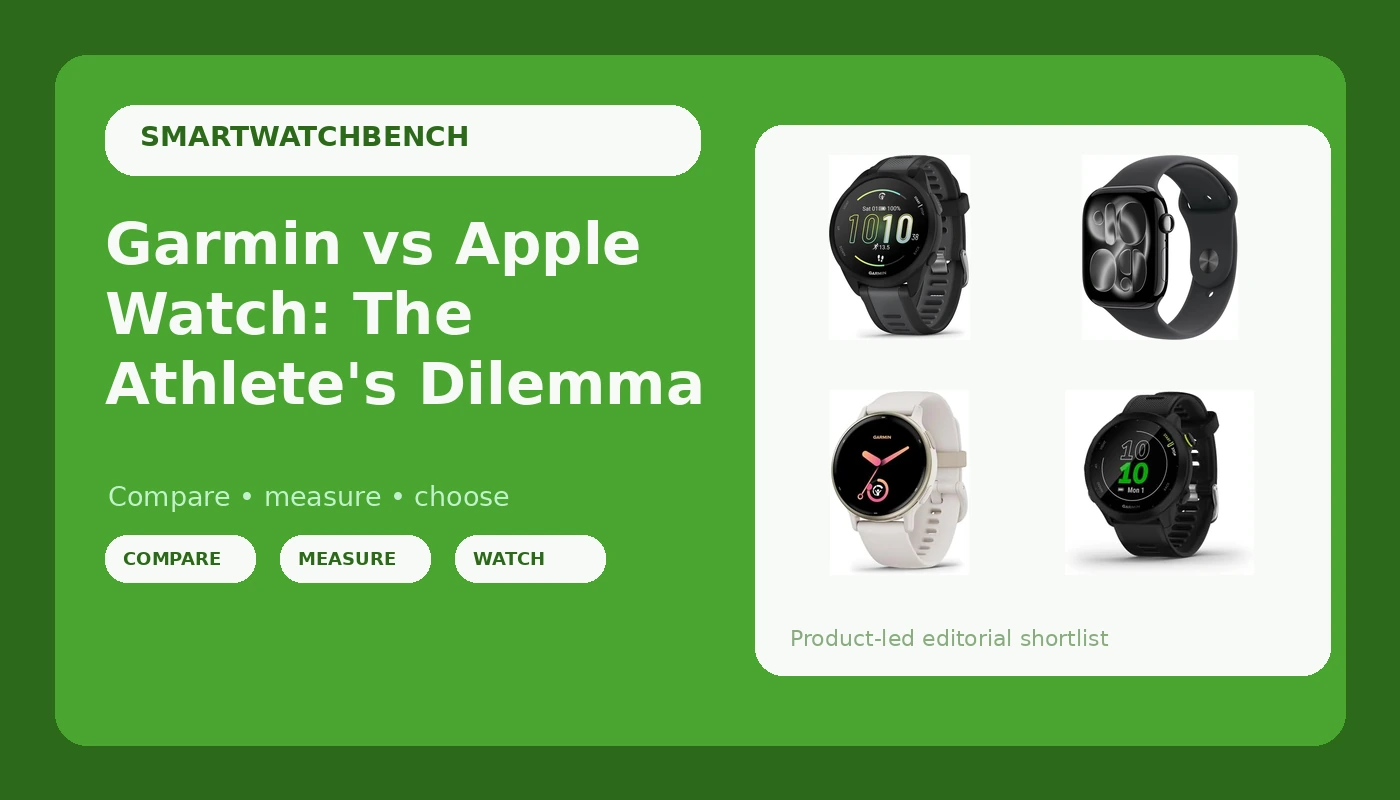Garmin vs Apple Watch: The Athlete's Dilemma - SmartwatchBench review with measurements and honest opinion